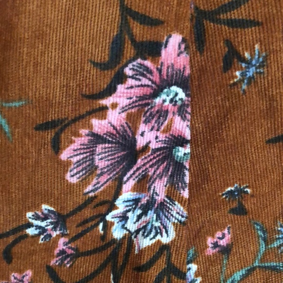 Chance floral corduroy skirt XL - Picture 2 of 6